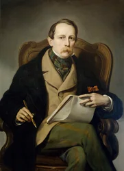Autoportrét, Francis Coghetti (1802-1875)