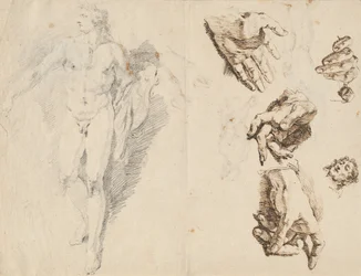 Apollo a studie vlastní rukou [recto]