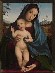 Madonna a dítě, 1490s.