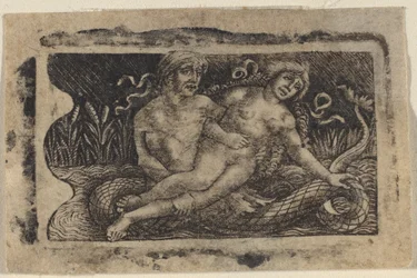 Triton a nymfa