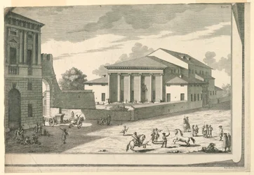 Exteriér, Teatro Filarmonico, Verona