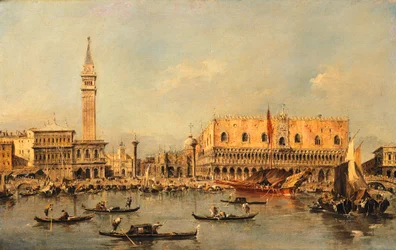 Ducale Palace v Benátkách, Francesco Guardi (1712-1793)