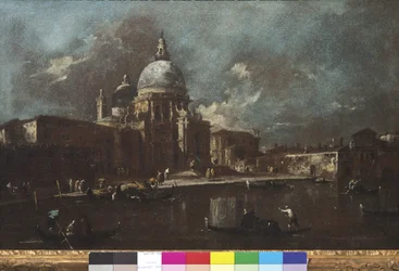 Pohled na kostel Santa Maria della Salute, 1774-91