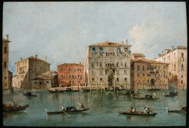 Pohled na Palazzo Loredan