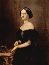 Portrét Benátčanky, kolem 1852