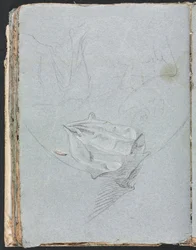 Verona Sketchbook: Studie sukna (strana 84)