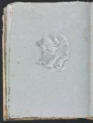 Verona Sketchbook: Drapery study strana 94, 1760.