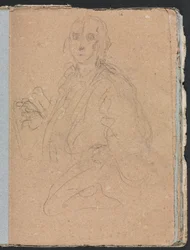 Verona Sketchbook: Gentlemen strana 55, 1760.