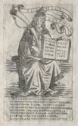 Sibyly: Delfská Sibyla, 1400s.