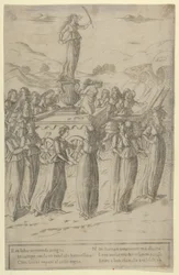 Triumf cudnosti, ca. 1480-90.
