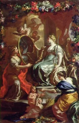 Alegorie slavné vlády, kolem roku 1730