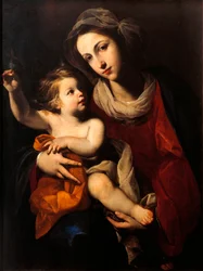 Madonna a dítě od Francesca Solimena (1657-1747)
