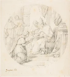 Angelo Maria Querini jmenován kardinálem Benediktem XIII., 1709-87.