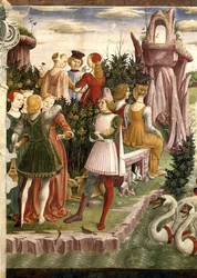 Alegorie dubna: Triumf Venuše, 1468-1470