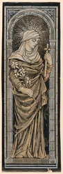 Studie pro Goddard Memorial Window, v St. John