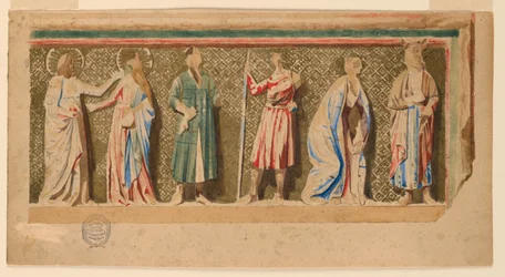 Studie "Altarpiece of Saint-Germer-de-fly", Paříž, Francie