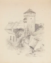 Věž ve vesnici
