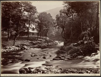 Watersmeet, chalupa a potoky