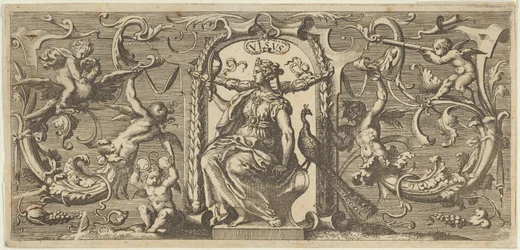 Sight Visus, od Five Senses Five Senses, ca. 1655