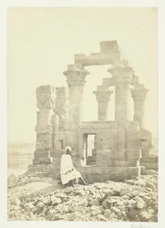 Brzy ráno ve Wady Kardassy, Núbie, 1857.