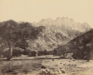 Mount Serbal, From the Wádee Feyrán