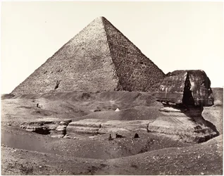 Velká pyramida a Velká sfinga