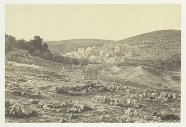 Pohled v Hebronu, 1857.