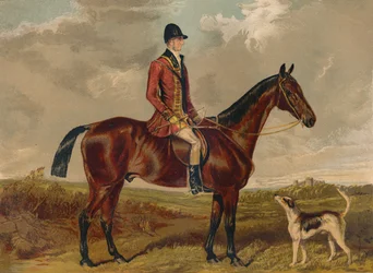 Pan Charles Davis - Lovec královských buckhoundů, 60. léta 19. století, 1879.
