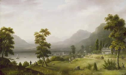 Carters Tavern u Head of Lake George, 1817-18