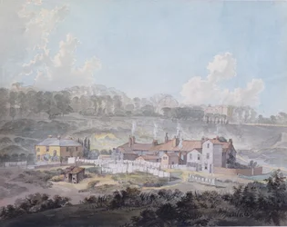 Údolí zdraví, kolem roku 1800