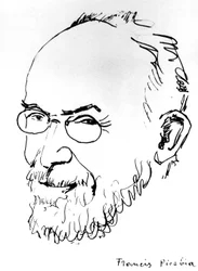 Erik Satie (litografie)
