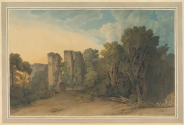 Hrad Berry Pomeroy v Devonu