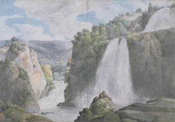 Kaskády v Tivoli, 1781