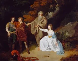 Scéna ze Shakespearovy Bouře, 1787