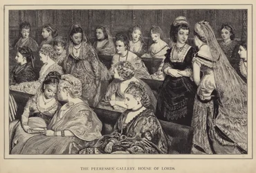 Galerie Peeresses, Sněmovna lordů