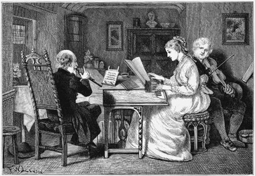 Tvorba hudby, Londýn, 1874