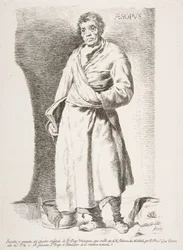 Ezop Aesopus, z Leptů po Velazquez, 1778.