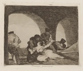 Hořká přítomnost (Bitter to Be Present), pl. 13 ze série The Disasters of War