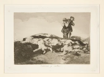 Bury them and Keep Quiet, pl. 18 z The Disasters of War