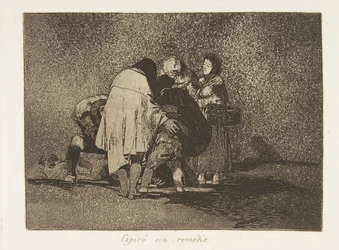 Deska 53 z The Disasters of War Los Desastres de la Guerra: Th..., 1811-12 publikovaná v roce 1863.