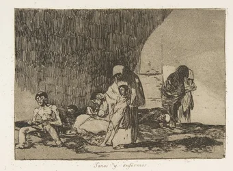 Deska 57 z The Disasters of War Los Desastres de la Guerra: Th..., 1811-12 publikovaná v roce 1863.
