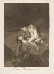 Talíř 62 z Los Caprichos: Kdo by to byl řekl Quien lo creyera!, 1799.