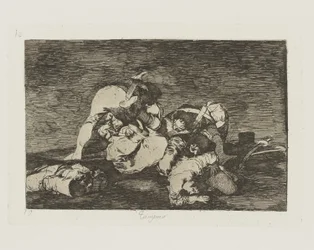 Vůbec ne. (Ani [Do These] Buď.), pl. 10 ze série The Disasters of War
