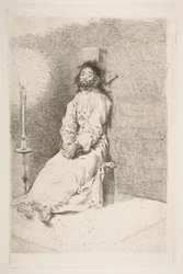 The garroted man The garroted man, 1778-80.