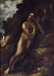 Job pokoušen ďáblem, 1636