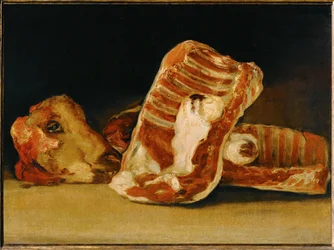 Nature Morte a la tete de mouton - Zátiší s ovčí hlavou ...