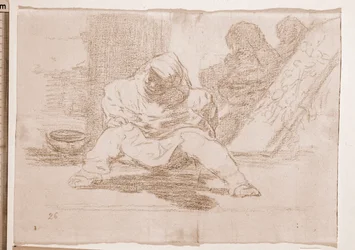 The Disasters of War: Jaké šílenství! (přípravný výkres