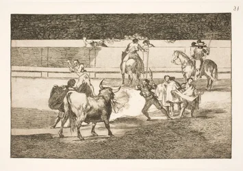 Banderillas s bleskovými Číňany