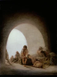 Interiér vězení, 1793-94