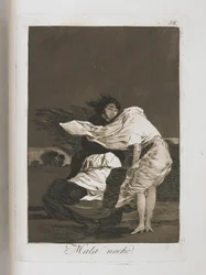 Talíř z Los Caprichos, 1797-1798